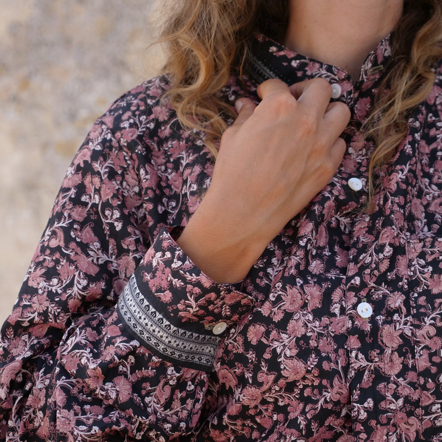 Camicia Sand- seta indiana M