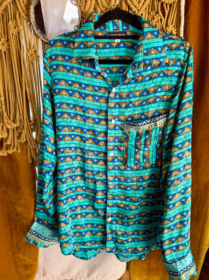 Camicia - seta indiana S