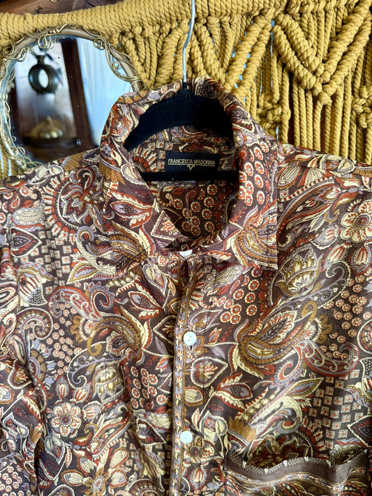 Camicia - seta indiana S