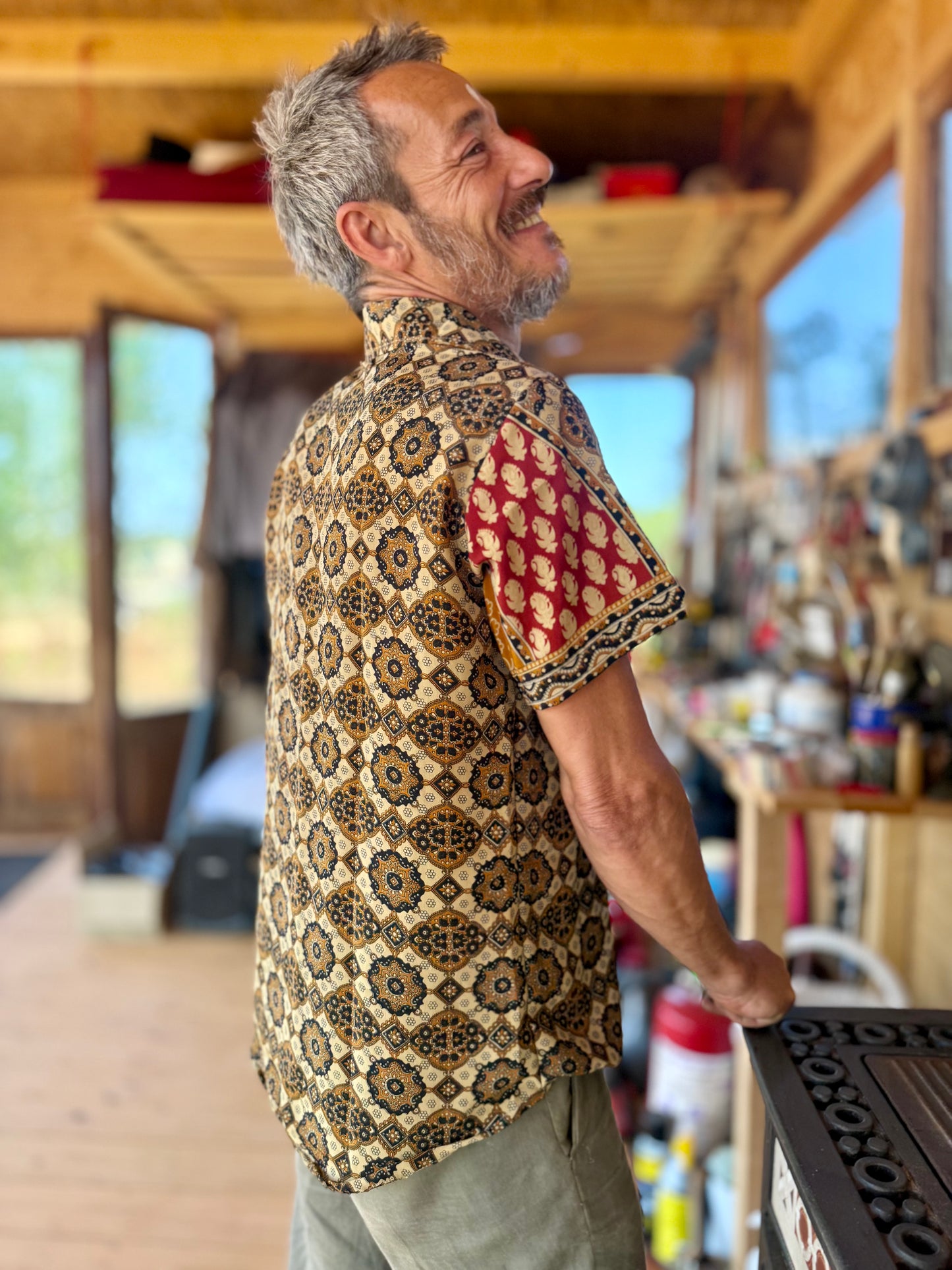 Camicia Tom - seta indiana