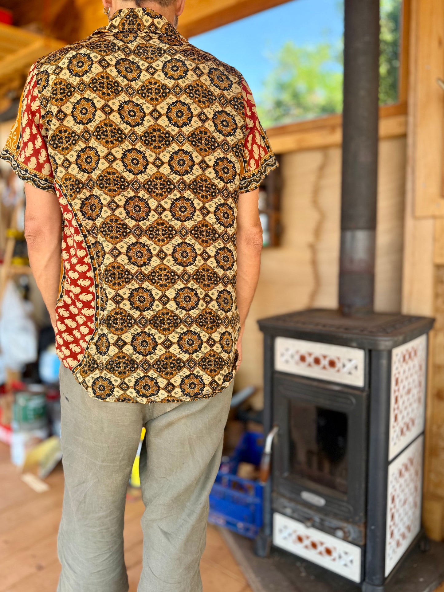 Camicia Tom - seta indiana