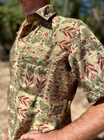 Camicia Gaeta - seta indiana L