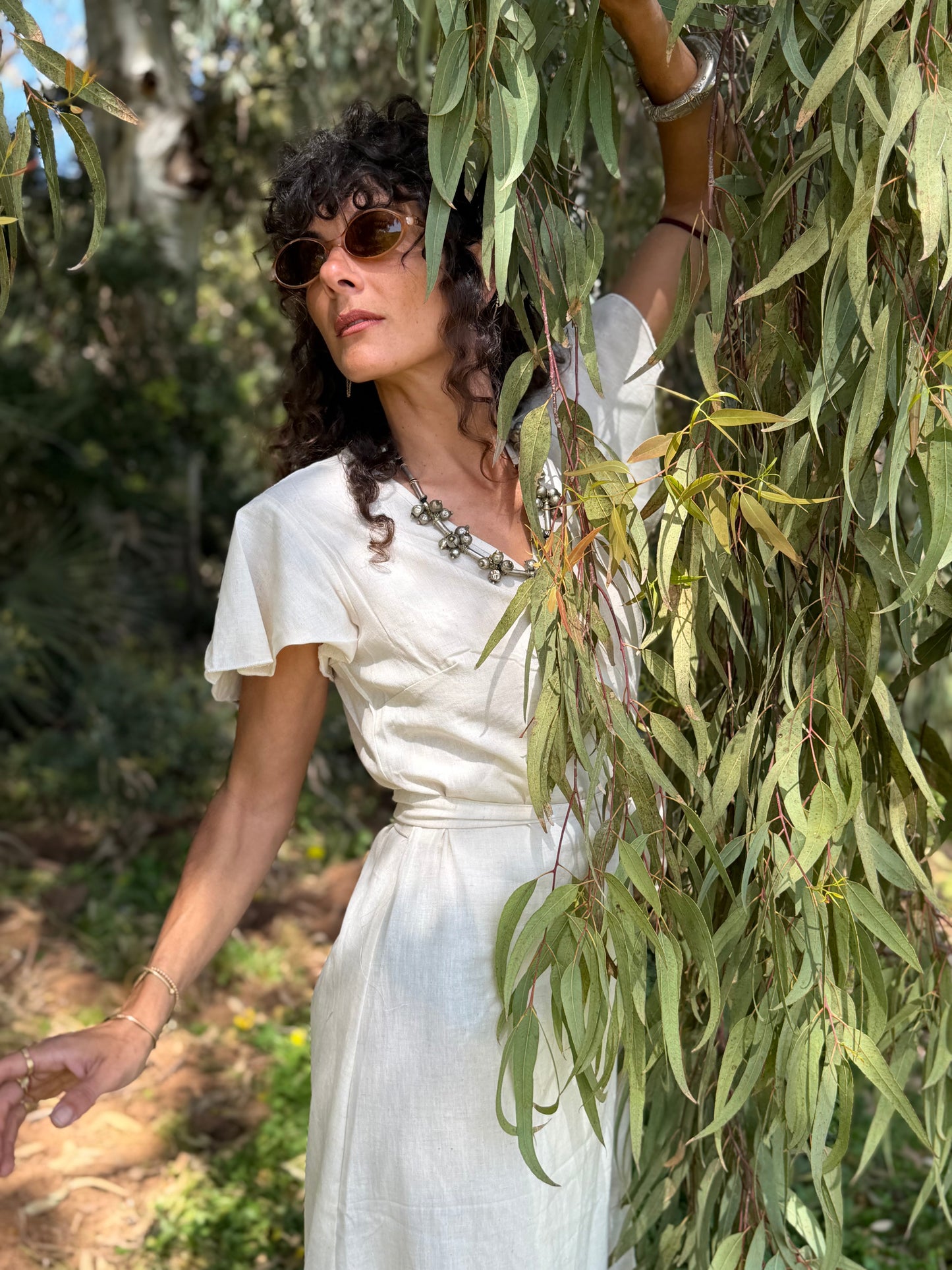 Cream Poppy dress