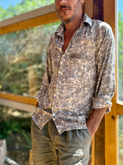 Camicia Saudí- seta indiana