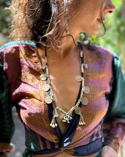 Set Violet - Gonna e tie top a portafoglio