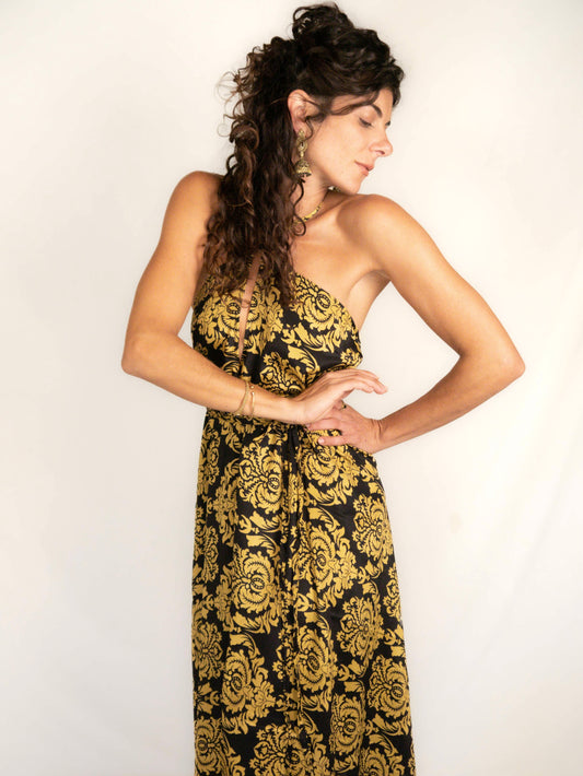 Magic Dress Golden Flower