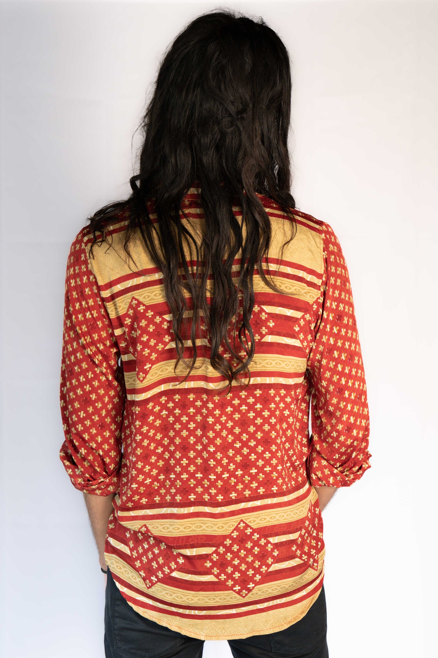 Indian silk shirt