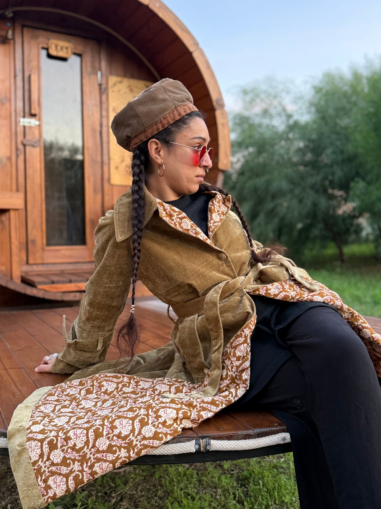 Trench in Velluto - Fes