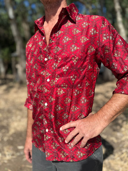 Camicia kyoto - seta indiana L