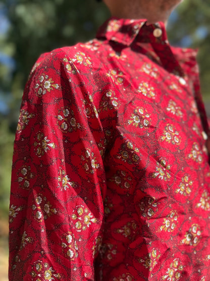 Camicia kyoto - seta indiana L