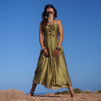 Acid Green - Moon Dress