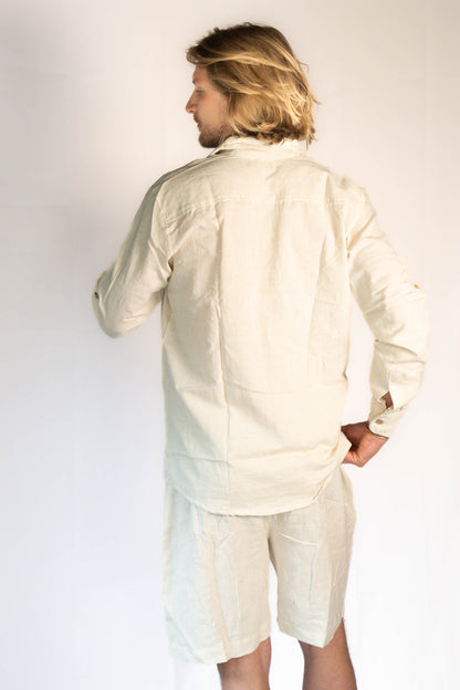 Camicia cotone flex