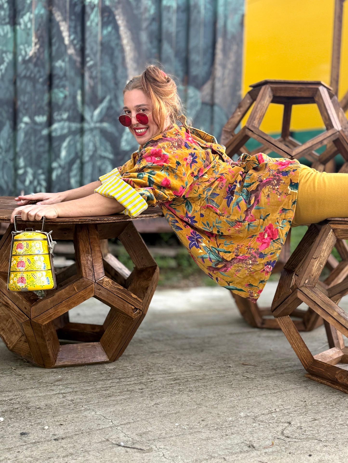 Kimono in Velluto - Tropico