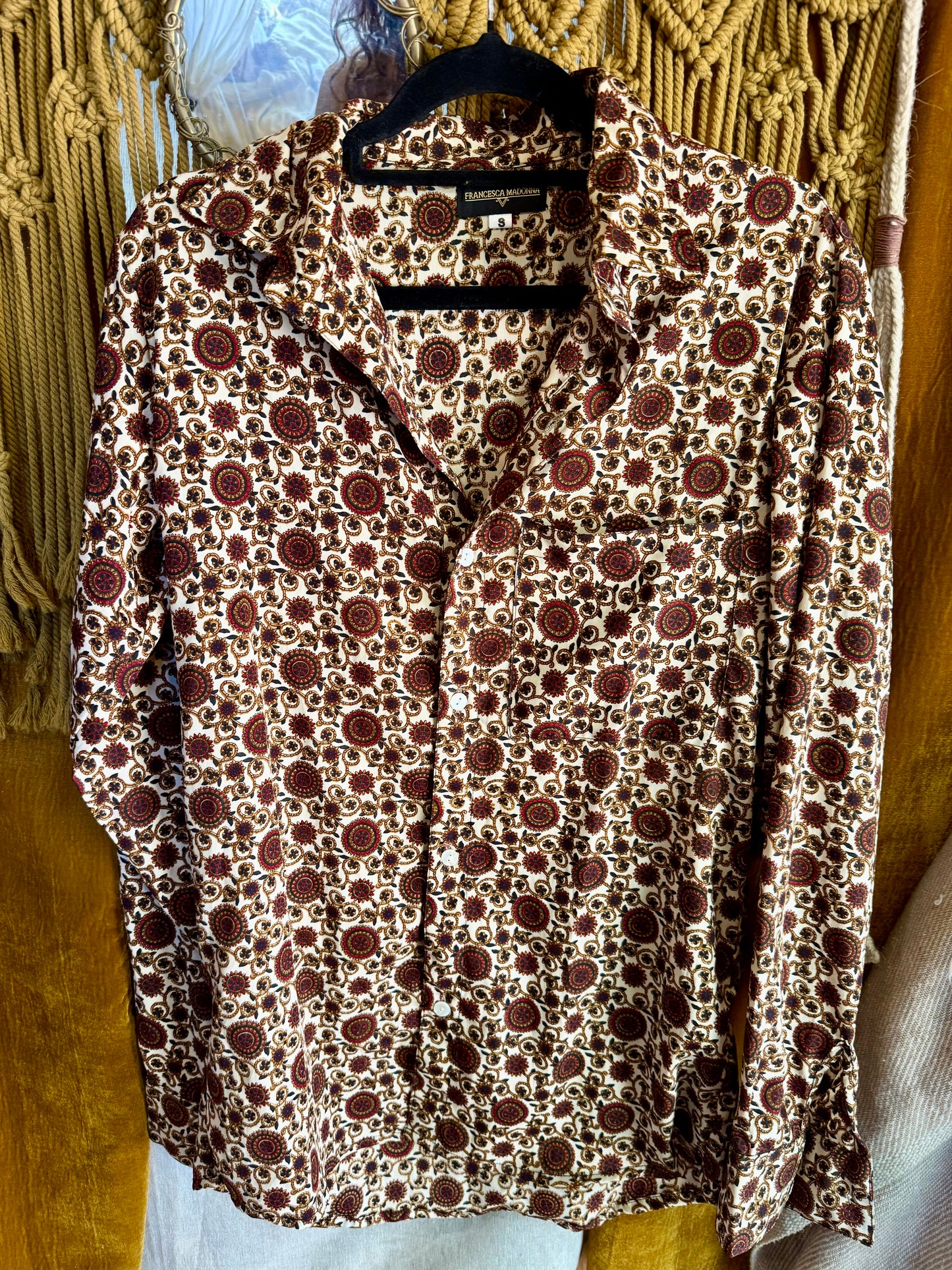 Camicia - seta indiana S