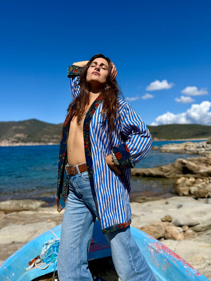 Kimono in Velluto - Tropico